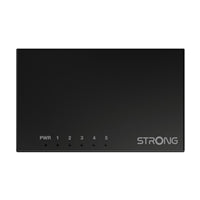 STRONG SW5000MUK 5-Port Gigabit Switch - Metal Unmanaged STRONG SW5000MUK 5-Port Gigabit Switch - Metal Unmanaged